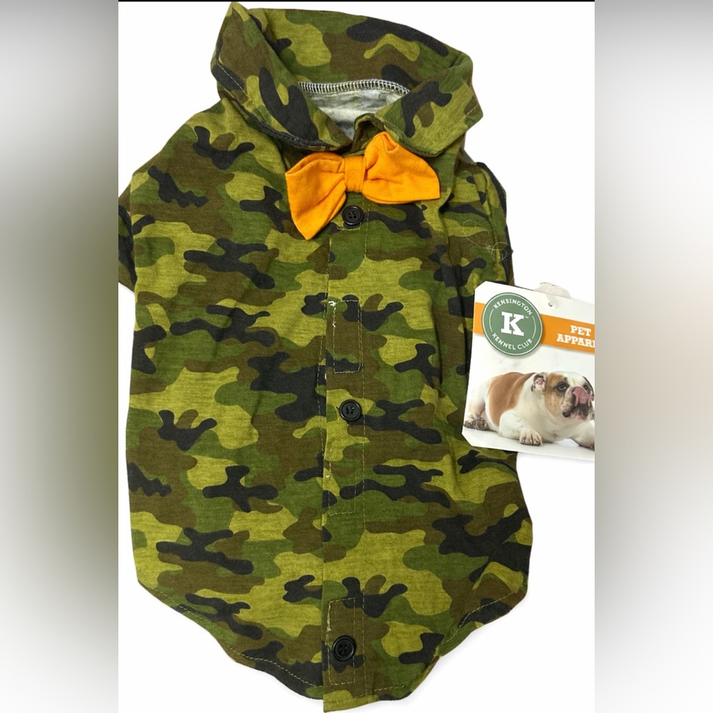 Camouflage Dog Top